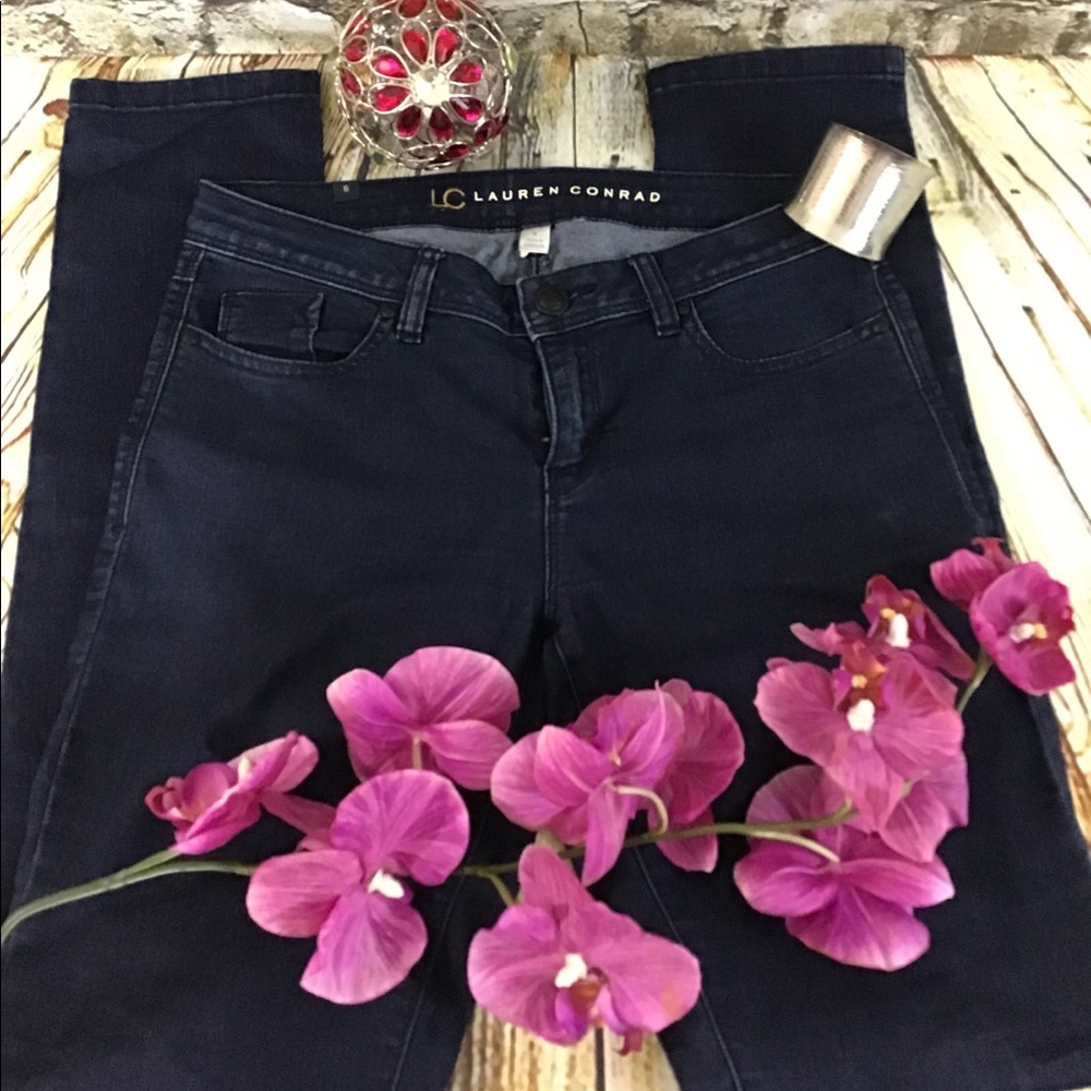 Lauren Conrad Classic 5 Pocket Understated Straight Leg Jeans Like New